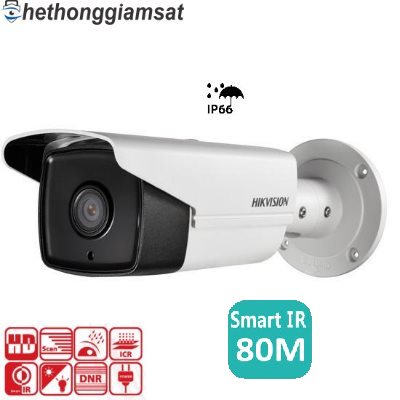 Camera HDTVI Thân Trụ HIKVISION DS-2CE16C0T-IT5 1MP là dòng sản phẩm Camera hỗ trợ khoảng cách hồng ngoại lên đến 80m của Hikvision Camera HDTVI Thân Trụ HIKVISION DS-2CE16C0T-IT5 1MP là dòng sản phẩm Camera hỗ trợ khoảng cách hồng ngoại lên đến 80m của Hikvision