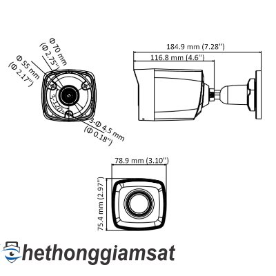 Camera HDTVI Thân Trụ HIKVISION DS-2CE16D0T-IT3 2MPX là dòng sản phẩm Camera có độ phân giải lên 2MPX và hỗ trợ hồng ngoại lên đến 40m của Hikvision Camera HDTVI Thân Trụ HIKVISION DS-2CE16D0T-IT3 2MPX là dòng sản phẩm Camera có độ phân giải lên 2MPX và hỗ trợ hồng ngoại lên đến 40m của Hikvision