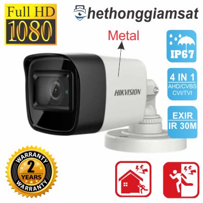 Camera HDTVI Thân Trụ HIKVISION DS-2CE16D0T-ITF 2MP Camera HDTVI Thân Trụ HIKVISION DS-2CE16D0T-ITF 2MP
