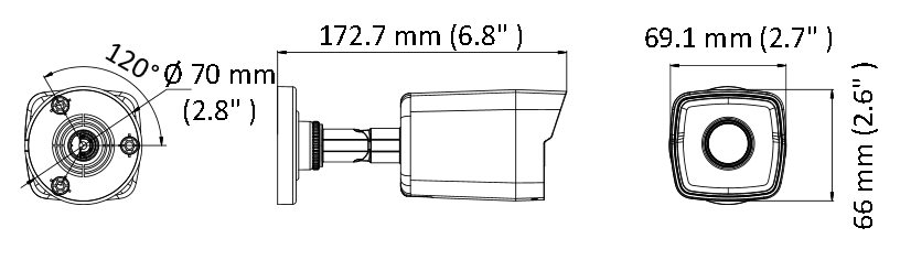 Camera IP thân IR HIKVISION DS-2CD1023G0E-I 2MP Camera IP thân IR HIKVISION DS-2CD1023G0E-I 2MP