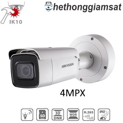 Camera IP Thân IR HIKVISION DS-2CD2646G1-IZS 4MP Camera IP Thân IR HIKVISION DS-2CD2646G1-IZS 4MP