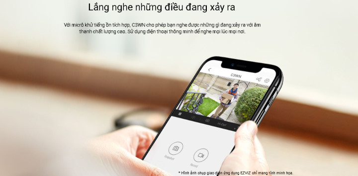 Camera IP Wifi Thân EZVIZ C3WN CS-CV310-A0-1C2WFR 1080P Camera IP Wifi Thân EZVIZ C3WN CS-CV310-A0-1C2WFR 1080P