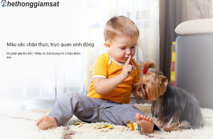 Camera IP Wifi Xoay EZVIZ C6C CS-CV246 mang lại hình ảnh sắt nét chân thực Camera IP Wifi Xoay EZVIZ C6C CS-CV246 mang lại hình ảnh sắt nét chân thực