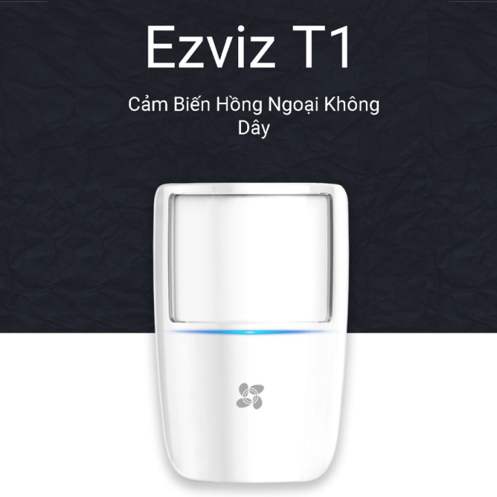 Ezviz T1 cam bien hong ngoai khong day Ezviz T1 cam bien hong ngoai khong day