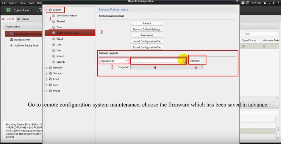 Hướng dẫn cập nhật firmware cho đầu ghi, camera ip của Hikvision bang phan mem ivms Hướng dẫn cập nhật firmware cho đầu ghi, camera ip của Hikvision bang phan mem ivms