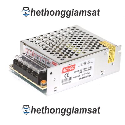 Nguồn Tổ Ong 12v 5A Nguồn Tổ Ong 12v 5A
