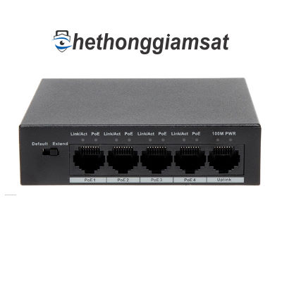 SWITCH POE DAHUA 4 CỔNG PFS3005-4ET-36 SWITCH POE DAHUA 4 CỔNG PFS3005-4ET-36