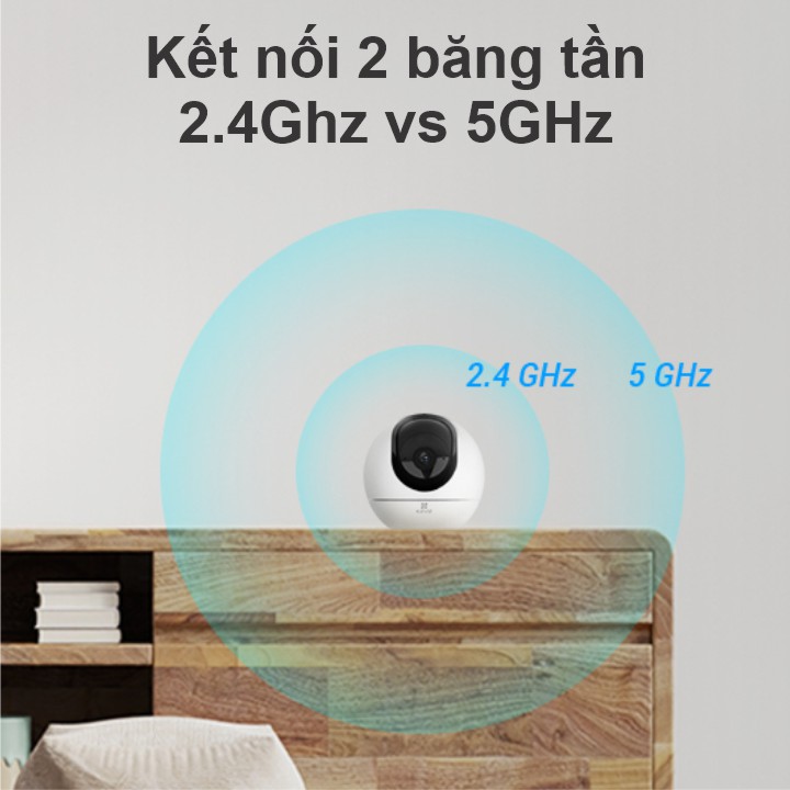 Hỗ trợ kết nối 2 băng tần 2.4Ghz vs 5Ghz Hỗ trợ kết nối 2 băng tần 2.4Ghz vs 5Ghz