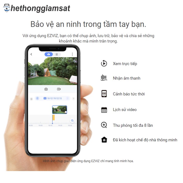 Camera Wifi EZVIZ H6C PRO 4MP 2K+ hỗ trợ ứng dụng trọn đời không tốn phí Camera Wifi EZVIZ H6C PRO 4MP 2K+ hỗ trợ ứng dụng trọn đời không tốn phí