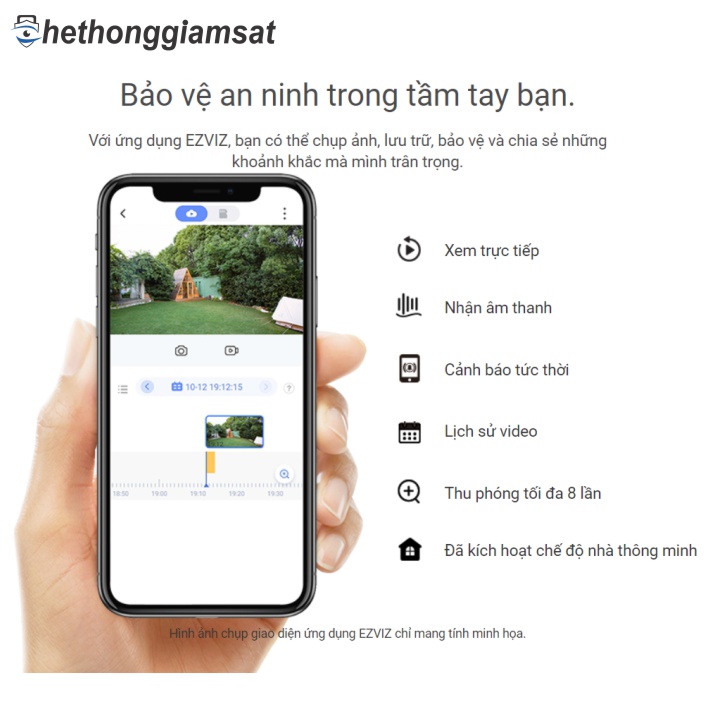 Camera Wifi 2 Mắt Kép EZVIZ H7C 4MP miễn phí trọn đời ứng dụng Camera Wifi 2 Mắt Kép EZVIZ H7C 4MP miễn phí trọn đời ứng dụng