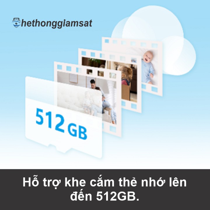 Camera Ezviz H8C Pro 4MP hỗ trợ khe cắm thẻ 512GB Camera Ezviz H8C Pro 4MP hỗ trợ khe cắm thẻ 512GB