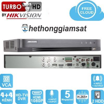 Đầu Ghi DVR 4 kênh Turbo 4 HD HIKVISION DS-7204HUHI-K2 5MP Đầu Ghi DVR 4 kênh Turbo 4 HD HIKVISION DS-7204HUHI-K2 5MP