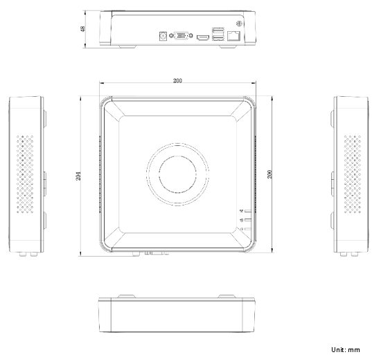 Đầu Ghi NVR 4 Kênh HIKVISION DS-7104NI-Q1 4MP Đầu Ghi NVR 4 Kênh HIKVISION DS-7104NI-Q1 4MP