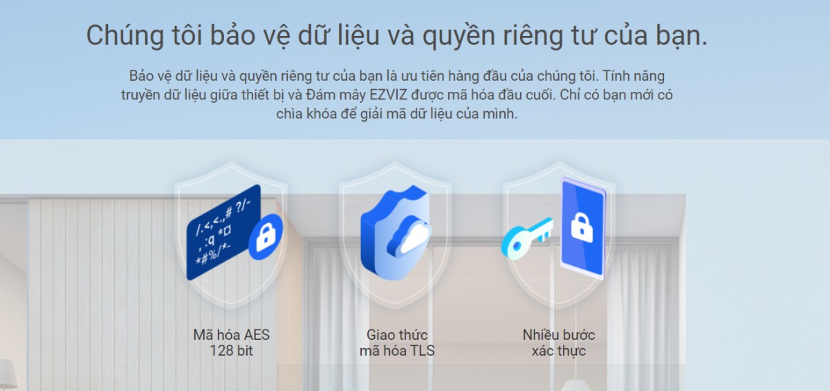 Camera Wifi Ngoài Trời EZVIZ C3TN Lite 2Mp 1080P Full HD hỗ trợ mã hóa dữ liệu nhiều lớp Camera Wifi Ngoài Trời EZVIZ C3TN Lite 2Mp 1080P Full HD hỗ trợ mã hóa dữ liệu nhiều lớp