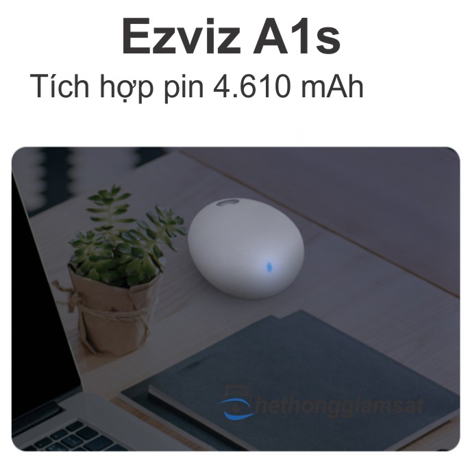 Ezviz A1S bộ điều khiển trung tâm tích hợp pin dự phòng 4610 mAh, Ezviz A1S bộ điều khiển trung tâm tích hợp pin dự phòng 4610 mAh,