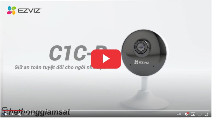 video đánh giá Camera Ezviz C1C-B
