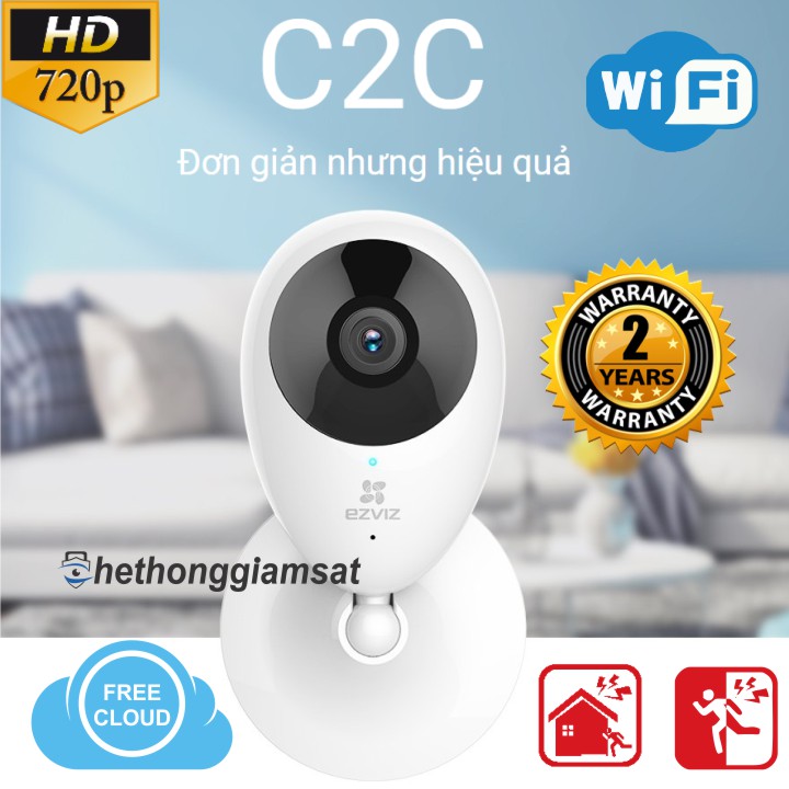 Camera Wifi EZVIZ C2C 720P
