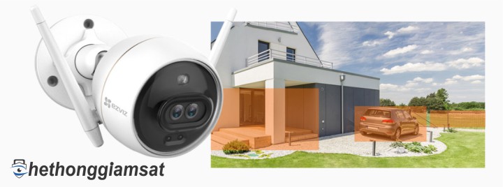 Với Camera IP Wifi Ngoài Trời EZVIZ C3X 1080P bạn dễ dàng chọn vị trí, khu vực thông qua ứng dụng ezviz