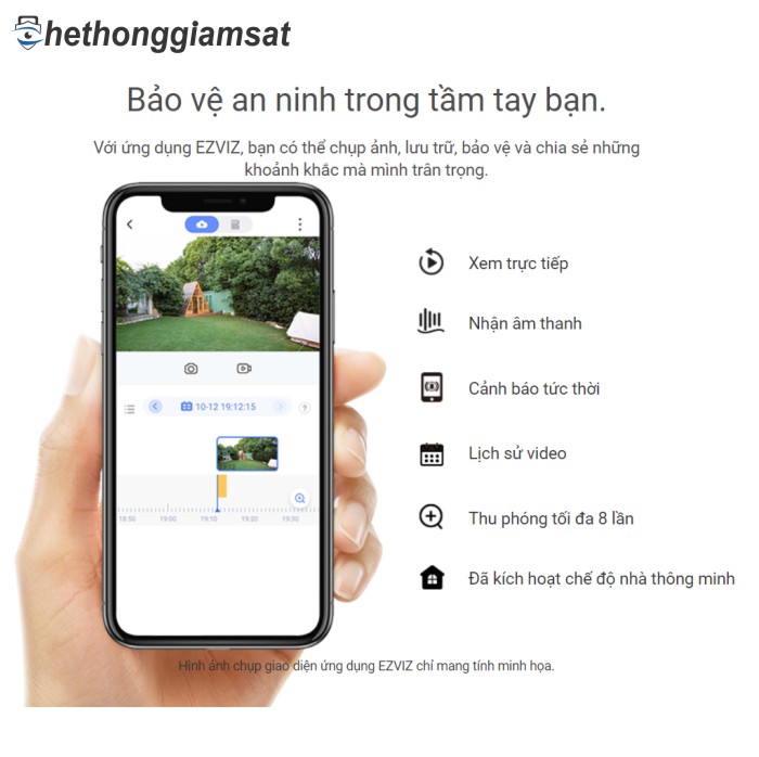Với Ứng dụng EZVIZ và Phần mềm EZVIZ Studio, bạn có thể dễ dàng chụp, lưu, bảo vệ và chia sẻ những hình ảnh và video có giá trị của mình