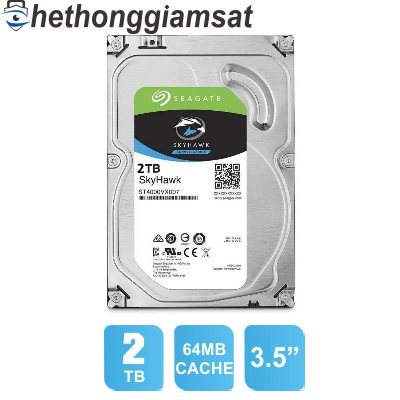Ổ cứng HDD Seagate Skyhawk 2TB Ổ cứng HDD Seagate Skyhawk 2TB
