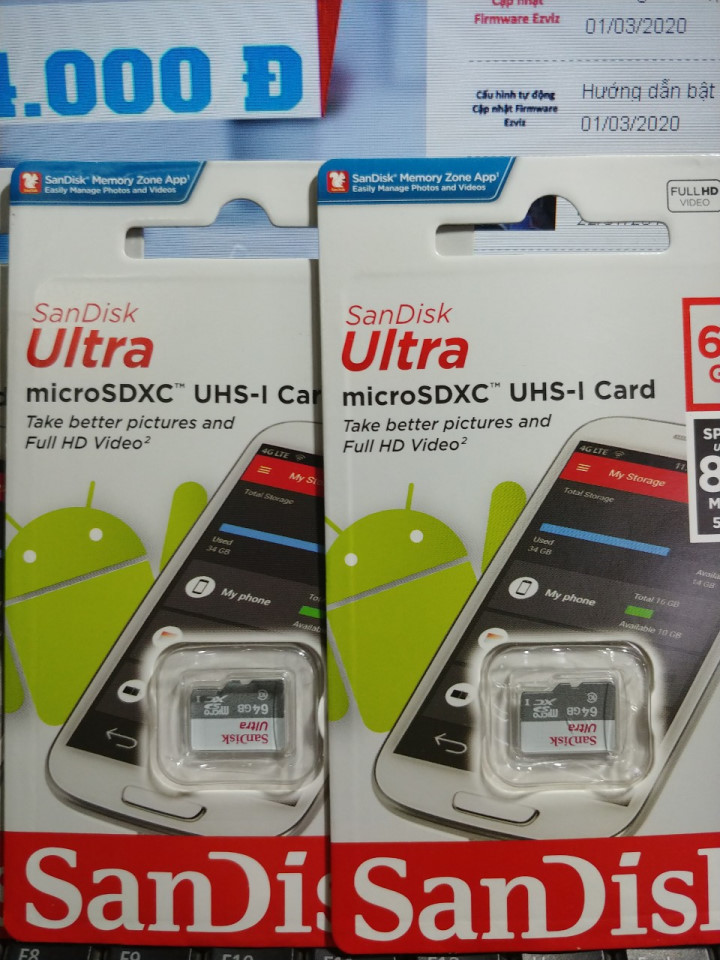 thẻ nhớ sandisk ultra 32gb và 64gb chuyên dụng cho camera thẻ nhớ sandisk ultra 32gb và 64gb chuyên dụng cho camera