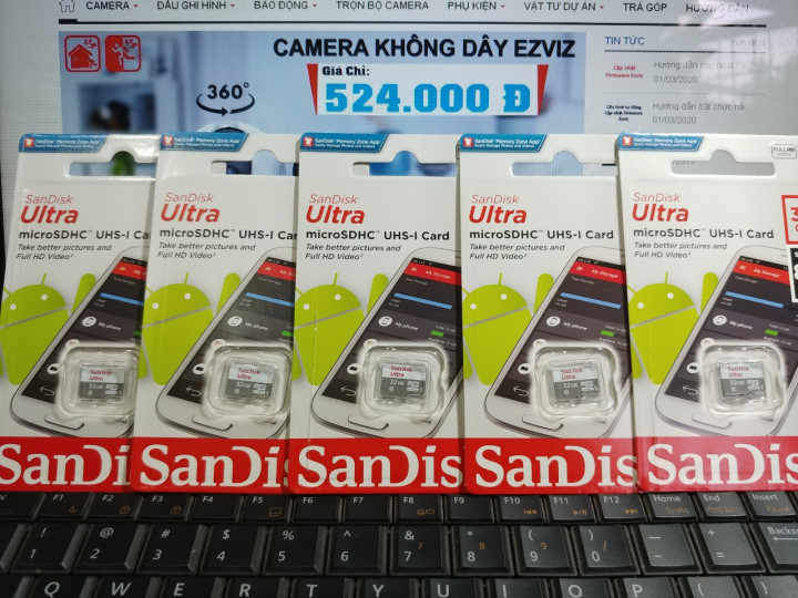 thẻ nhớ sandisk ultra 32gb và 64gb chuyên dụng cho camera thẻ nhớ sandisk ultra 32gb và 64gb chuyên dụng cho camera