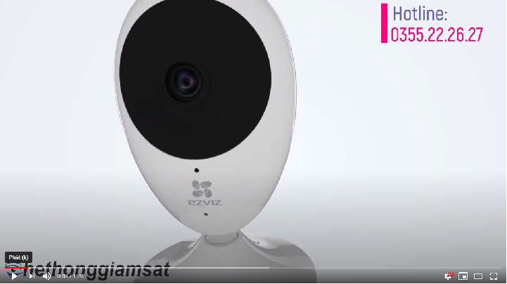 Video giới thiệu sản phẩm Camer Ezviz C2C