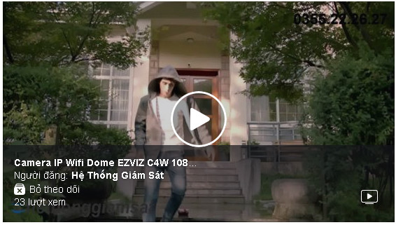 video đánh giá camera ezviz c4w