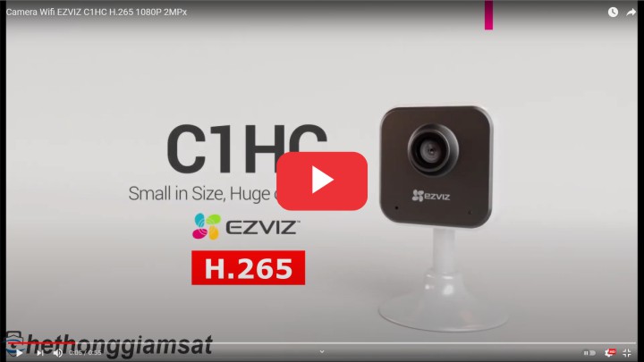 video đánh giá Camera Ezviz C1HC H265