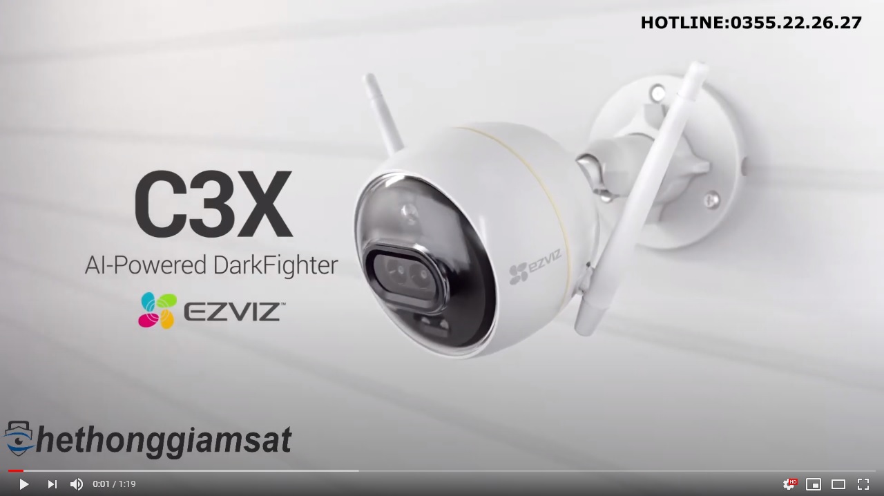 Video giới thiệu sản phẩm c3x