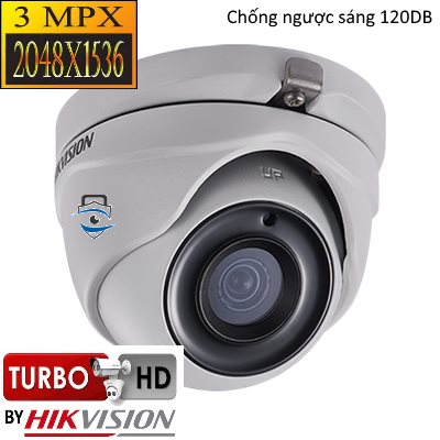 Camera Bán Cầu Chống ngược sáng HIKVISION DS-2CE56F7T-ITM 3MP