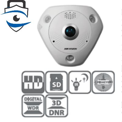 Camera IP Mắt Cá 360 HIKVISION DS-2CD6362F-IS 6MP