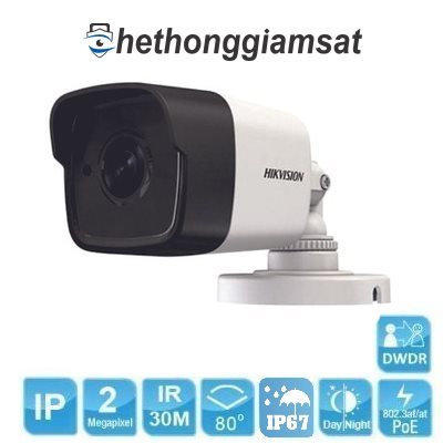 Camera IP Thân IR HIKVISION DS-2CD1023G0E-I 2MP