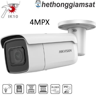 Camera IP Thân IR HIKVISION DS-2CD2646G1-IZS 4MP