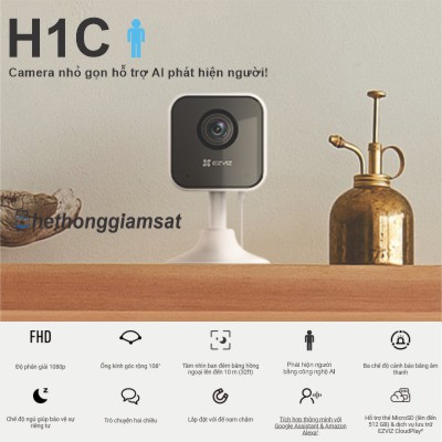 Camera Wifi EZVIZ H1C 1080P 2MP