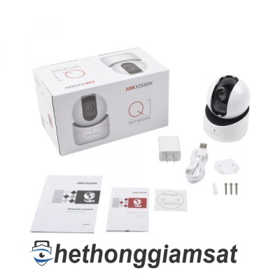 Camera IP Wifi Xoay HIKVISION Q1 2MP DS-2CV2Q21FD-IW(B)