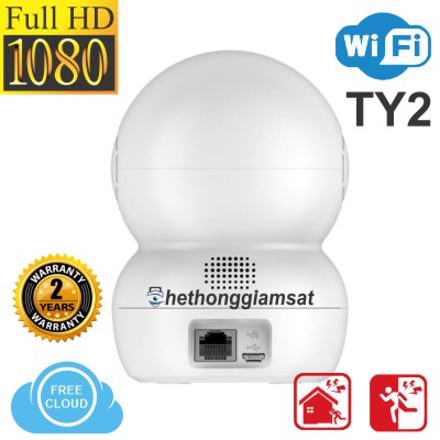 Camera Wifi Xoay EZVIZ TY2 1080P 2Mpx