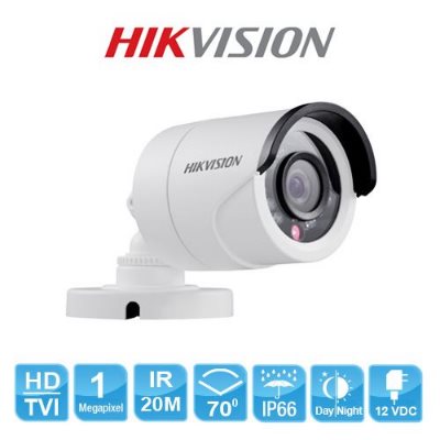 Camera HDTVI Thân Trụ HIKVISION DS-2CE16C0T-IR 1MP