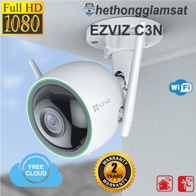 Camera IP Wifi Ngoài Trời EZVIZ C3N 1080P - Màu Ban Đêm