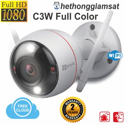 Camera IP Wifi Thân EZVIZ C3W Color Night Vision 1080P