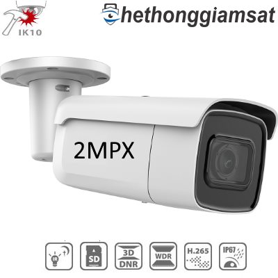Camera IP Thân IR HIKVISION DS-2CD2626G1-IZS 2MP