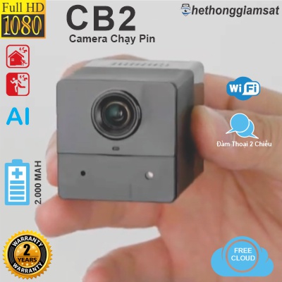 Camera Wifi Dùng Pin Sạc EZVIZ CB2 1080P 2MP - Pin 2.000mAh - Đàm Thoại 2 Chiều
