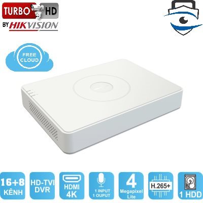 Đầu Ghi DVR 16 Kênh Turbo 4 HD HIKVISION DS-7116HQHI-K1 3MP