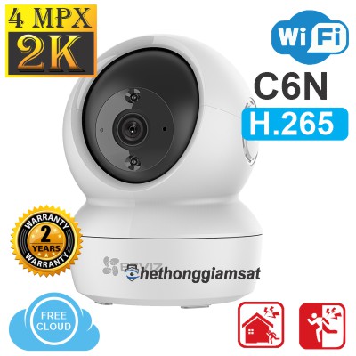 Camera Wifi Xoay EZVIZ C6N 4Mpx 2K H.265