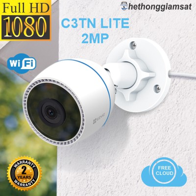 Camera Wifi Ngoài Trời EZVIZ C3TN Lite 2Mp 1080P Full HD