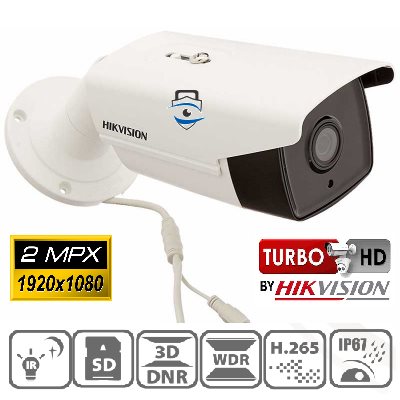 Camera IP thân IR EXIR HIKVISION DS-2CD2T23G0-I8 2MP