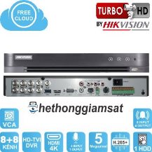 Đầu Ghi DVR 8 Kênh Turbo 4 HD HIKVISION DS-7208HUHI-K1 5MP