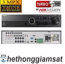 Đầu Ghi Hình 8 Kênh HIKVISION DS-8108HQHI-F8/N TURBO 3.0 HD DVR 3MP