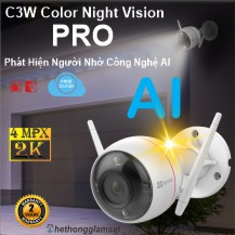 Mua Sản Phẩm Camera IP Wifi Thân EZVIZ C3W Color Night Vision PRO AI 2K 4Mpx