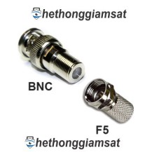 Jack BNC Và Đuôi Vặn F5